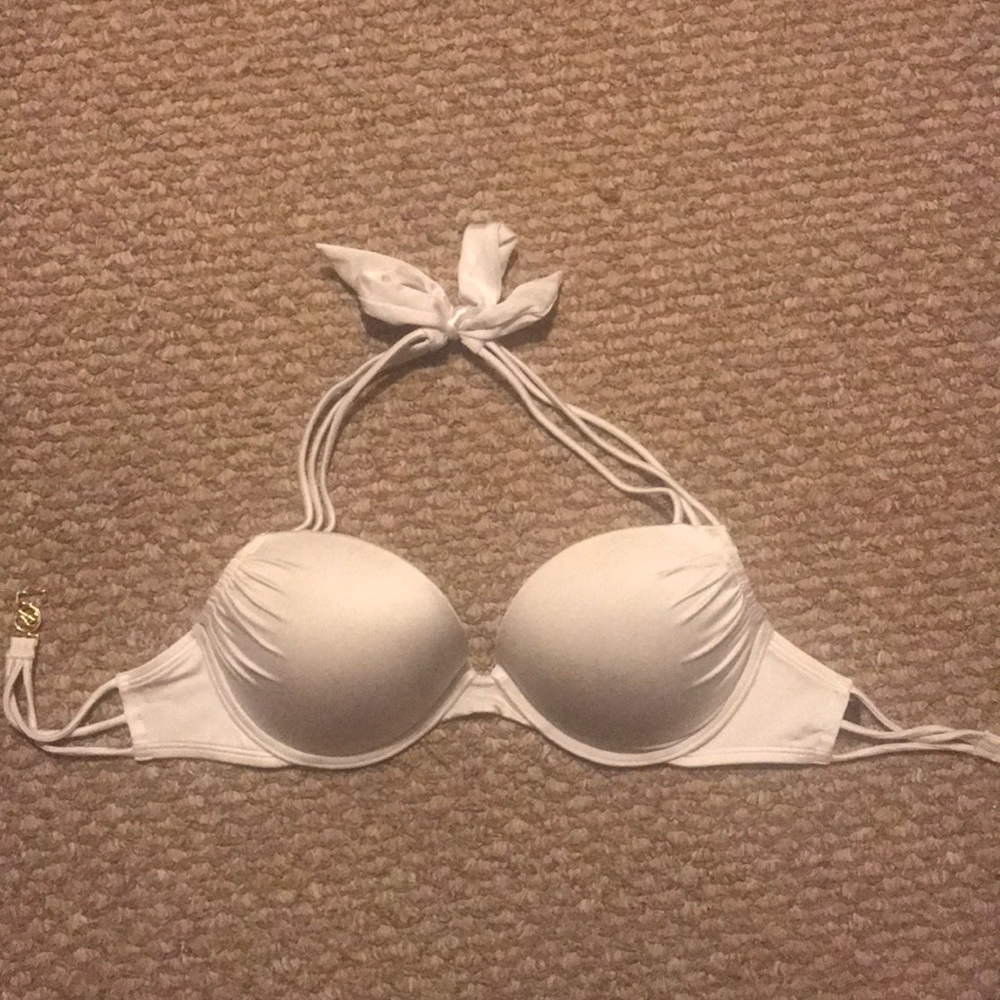 Victoria secret white extreme push up bikini top